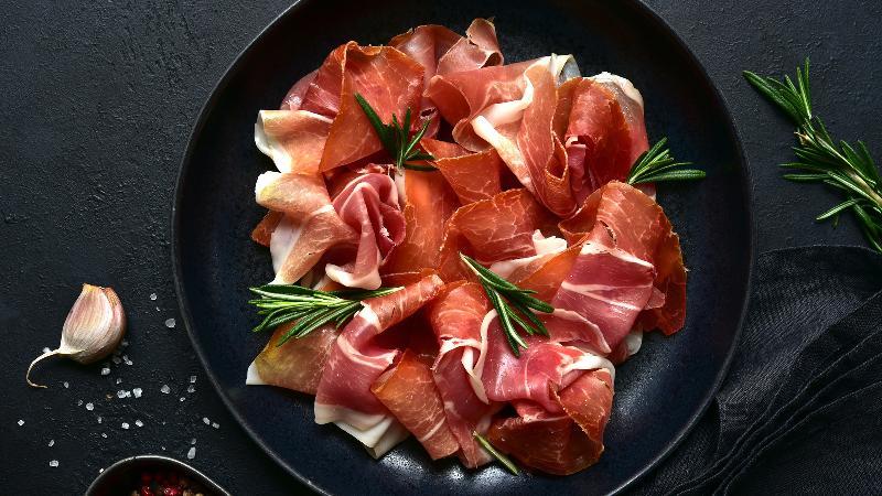 Parma prosciutto
