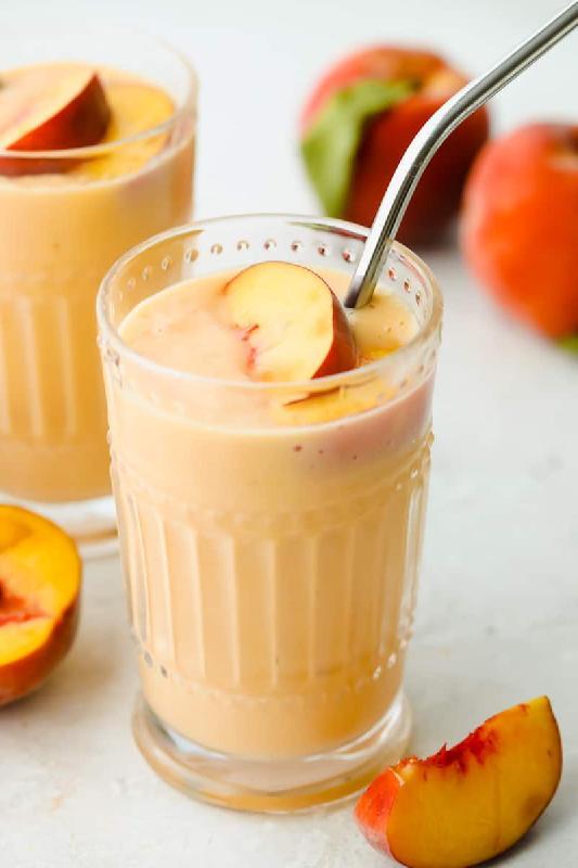 Peach smoothie