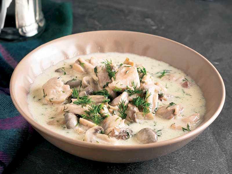 Qaymaqlı Toyuq