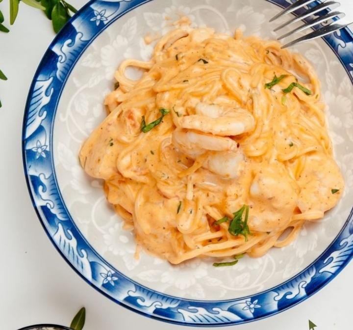 Krivetkalı Spagetti