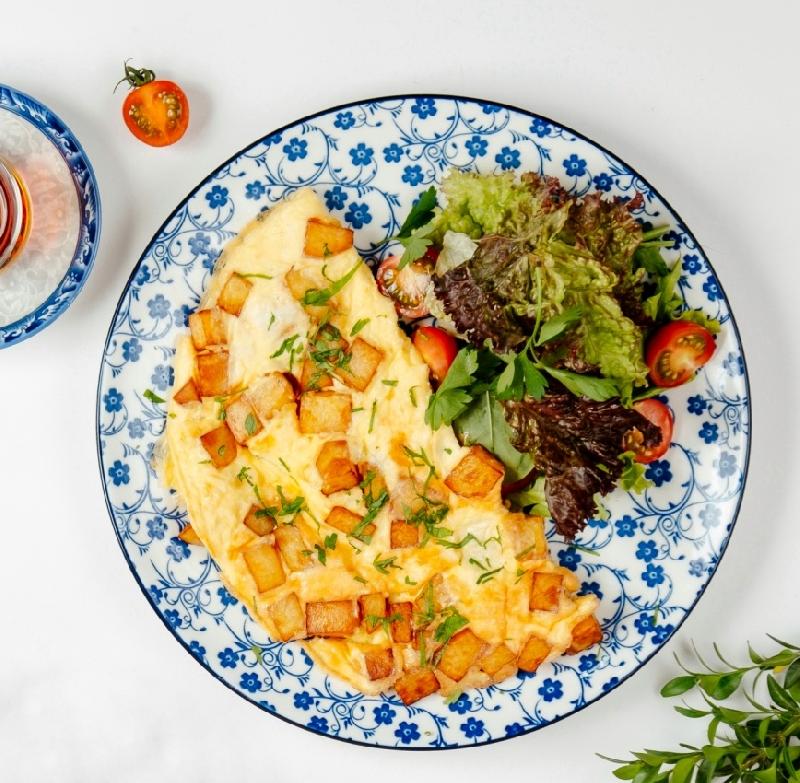 Kartoflu omlet  