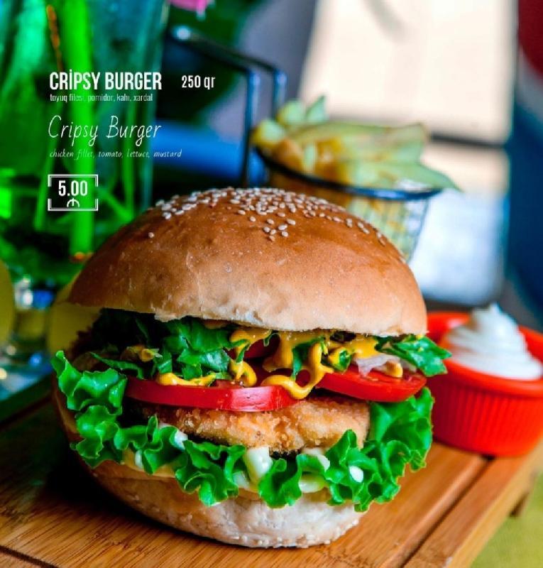 Cripsy burger