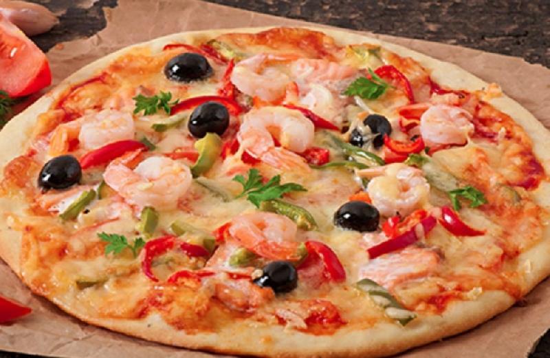 Sea food pizza 