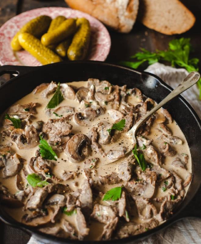 Beef Stroganov 