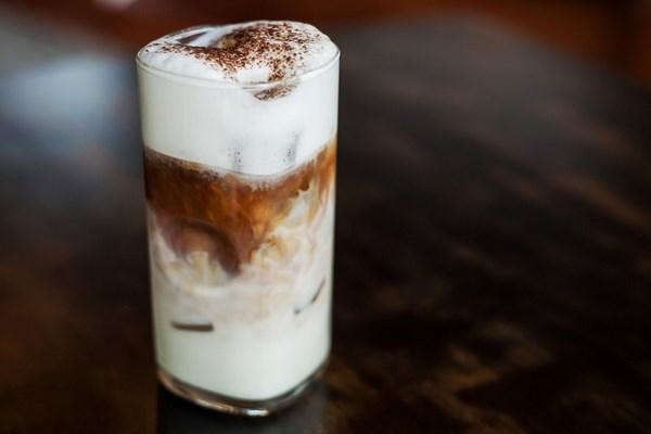 Ice up cappuccino