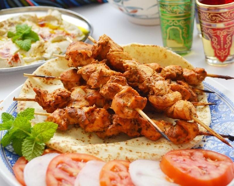 Toyuq çöp şiş