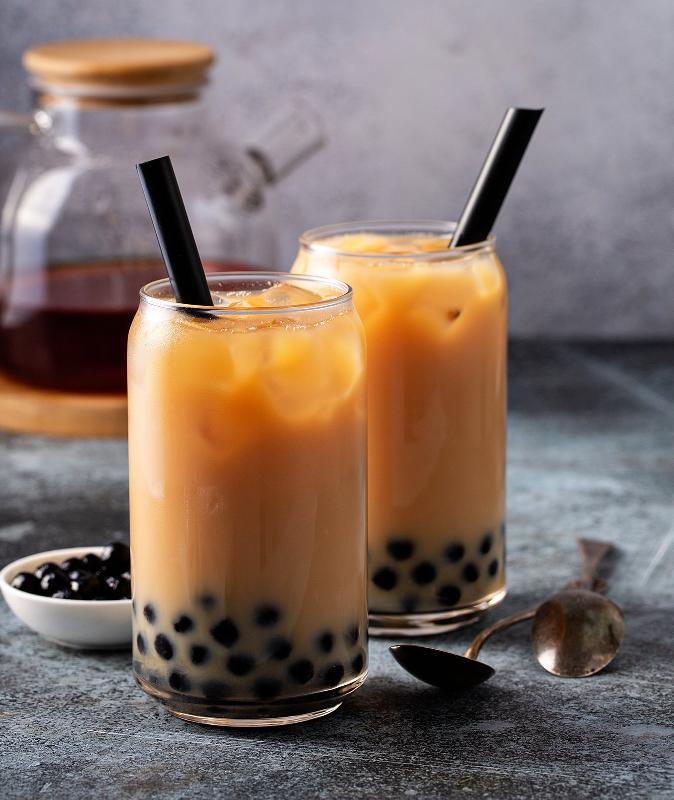 Meşə meyvəli bubble tea