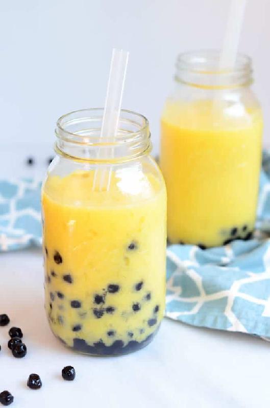Manqo ananas bubble tea