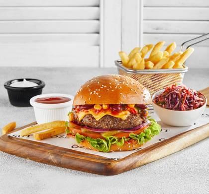 Çökərtmə burger