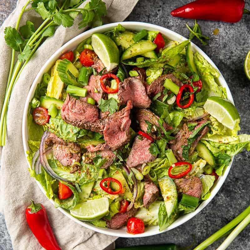 Thai Beef Salads Yum Nua