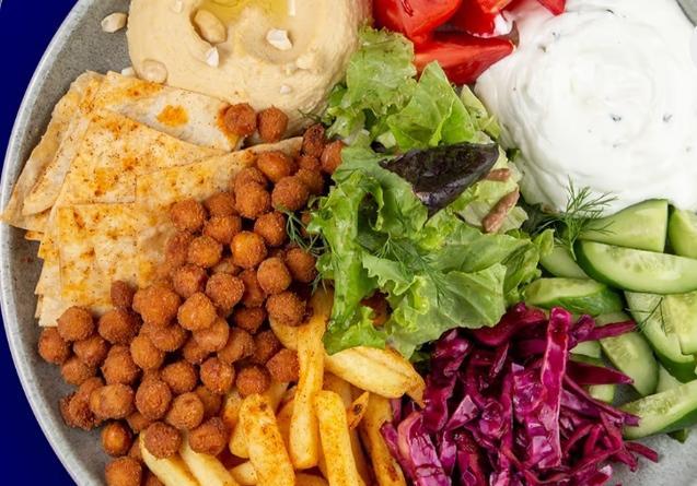 Veggi shawarma box 