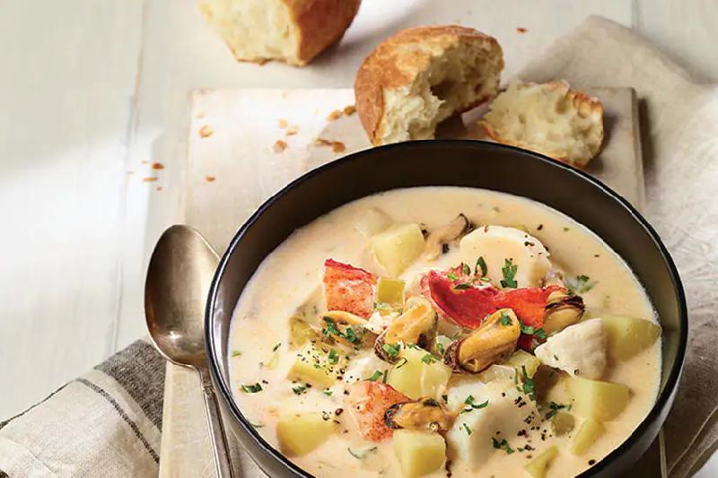 Nova Scotia lobster Soup 