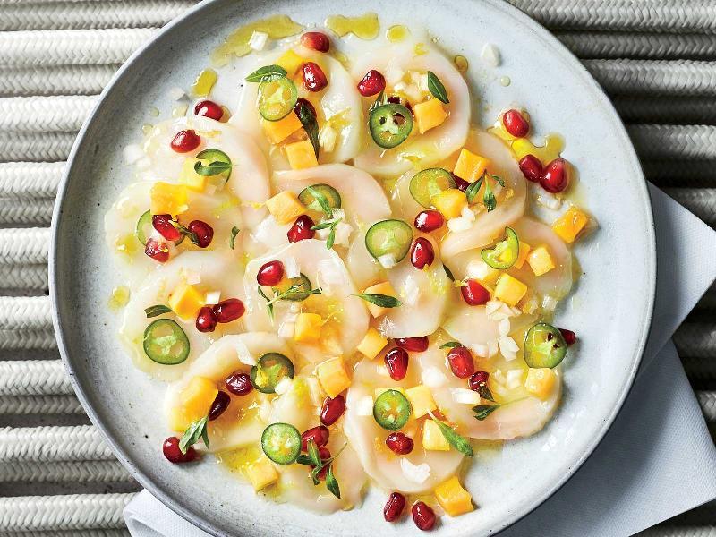 Scallop crudo