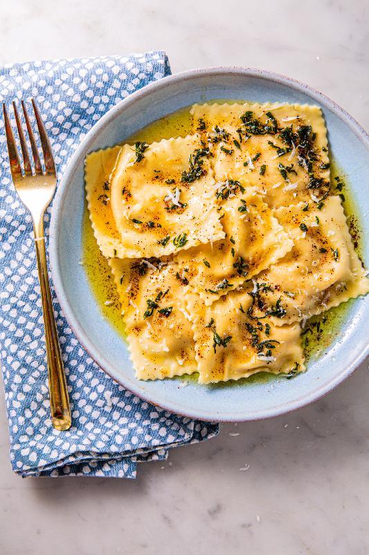 Butternut Squash ravioli