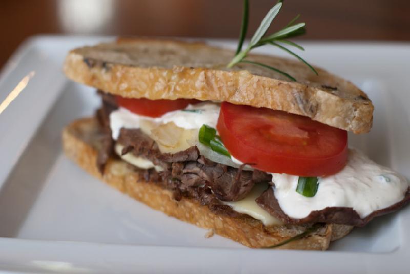 Roasted Wagyu Beef with Creamed Horseradish