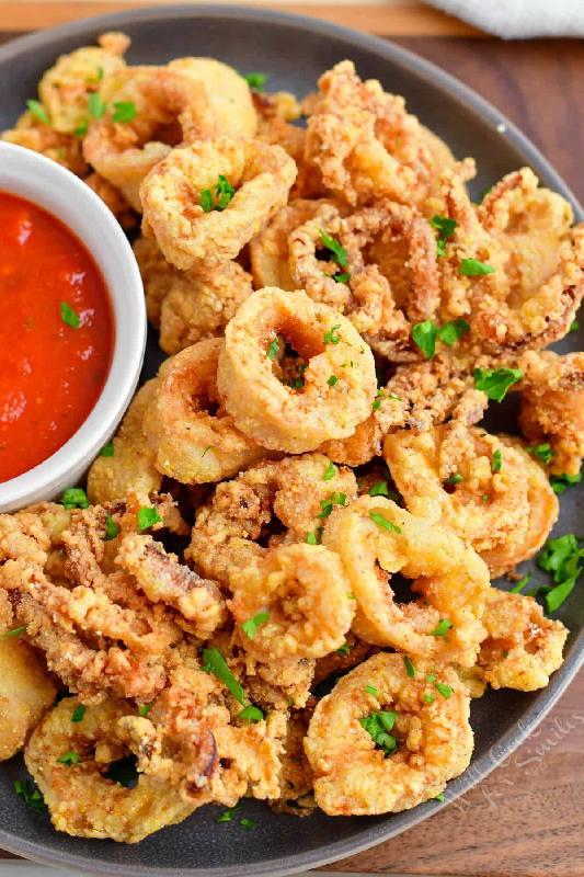 Buttermilk Fried Chili Squid 