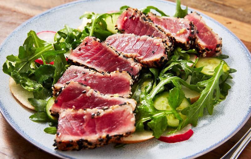 Seared Albacore Tuna Salad