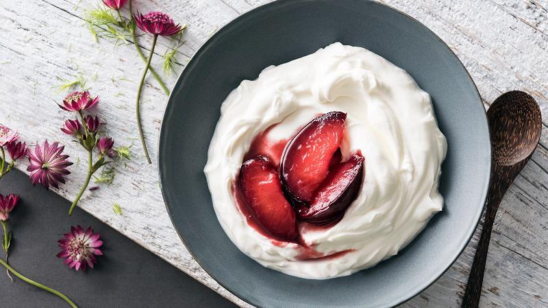 scandinavian skyr yogurt Bowl 