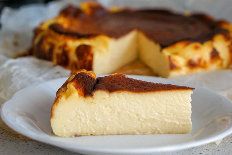San sebastian cheesecake