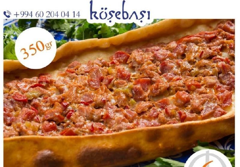 Quşbaşlı pidə 350gr