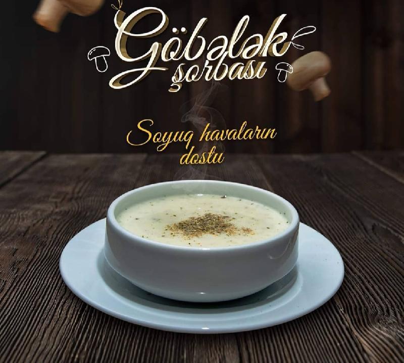 Göbələk şorbası