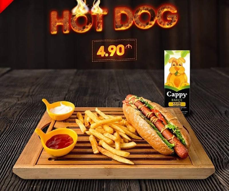 Hot Dog menyu