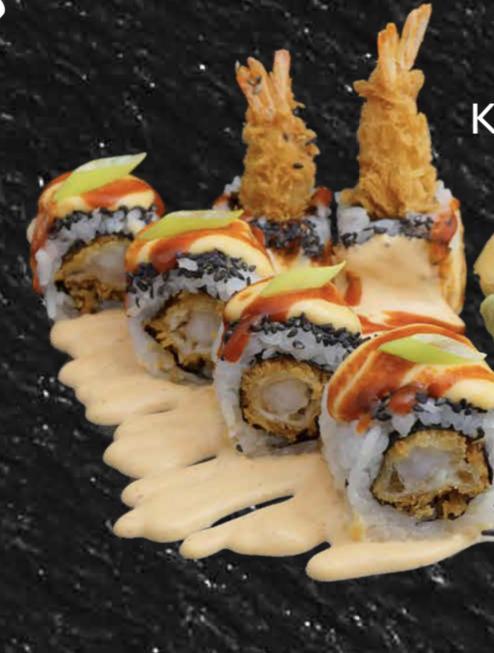 Crispy shrimp roll