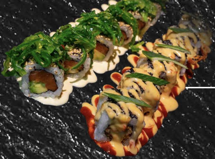 Uramaki sushi set