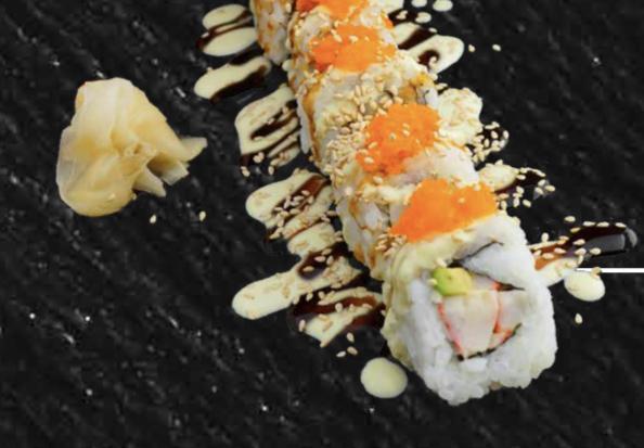 Surimi california roll