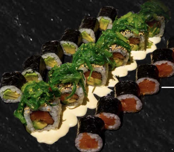 Kyoto salmon avocado set