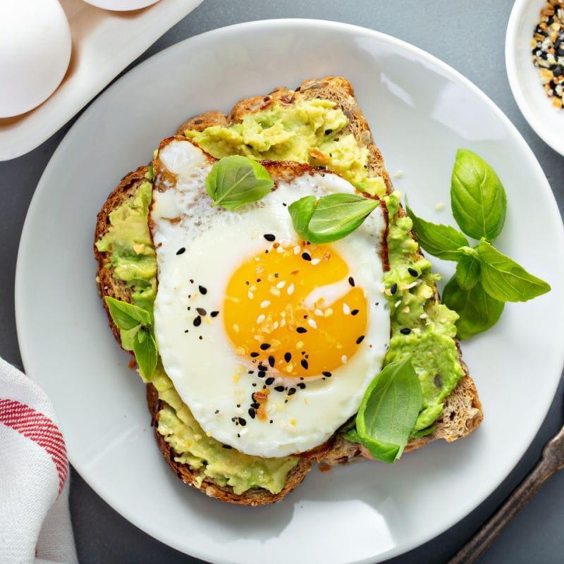 Healty breakfast box