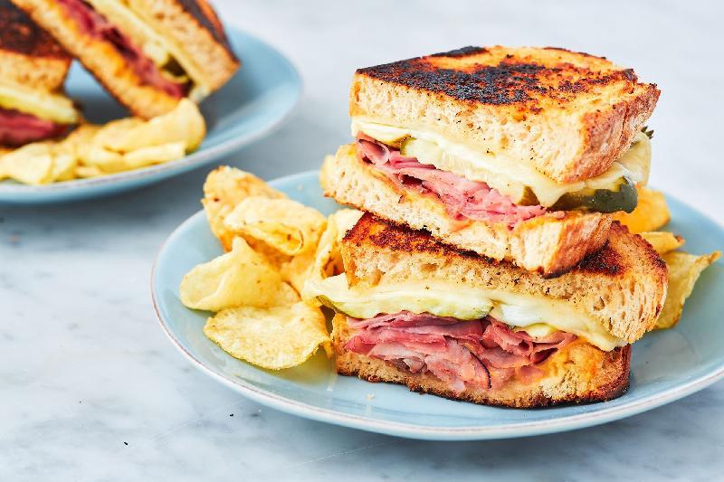 Ham and chesse sandviç