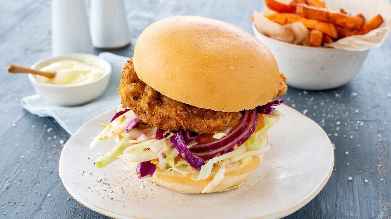 Schnitzel burger