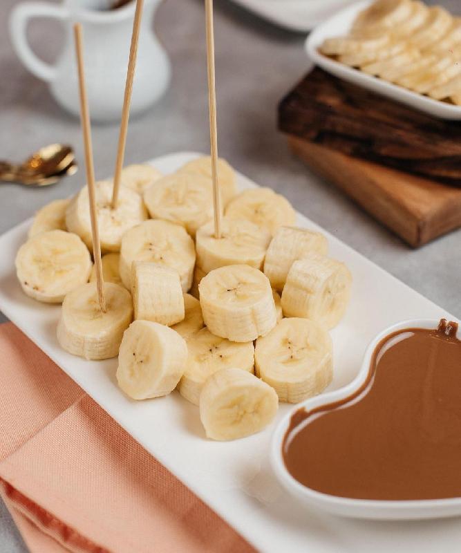 Banan fondue 