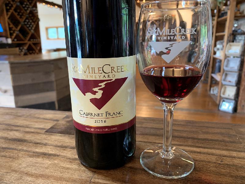 Local red wine 