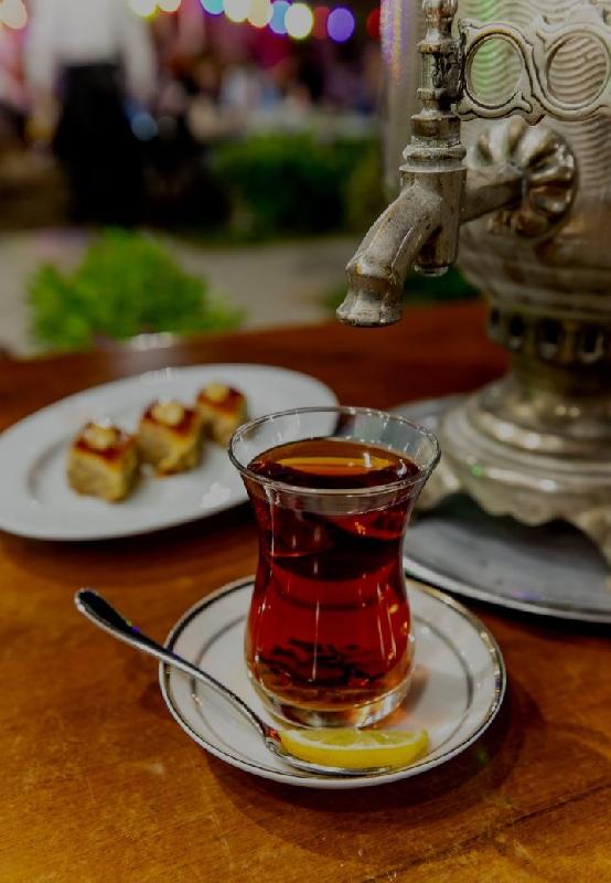 Samovar çayı 