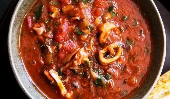 Calamaretti alla Livornese