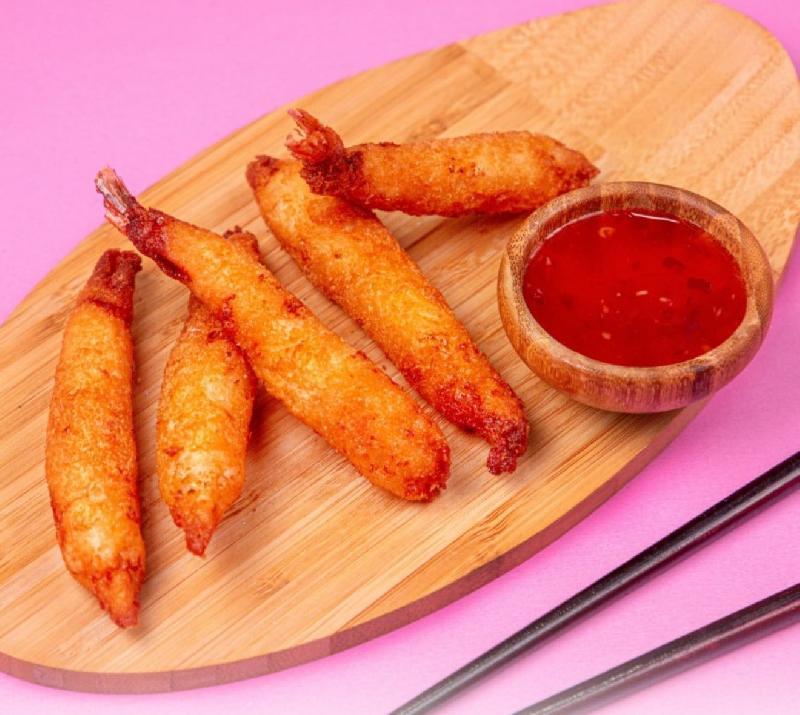 Tempura krevetlər