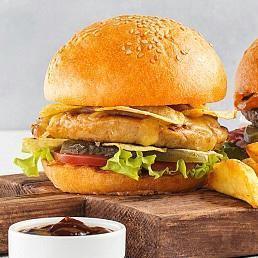 Pendirli Toyuq Burger