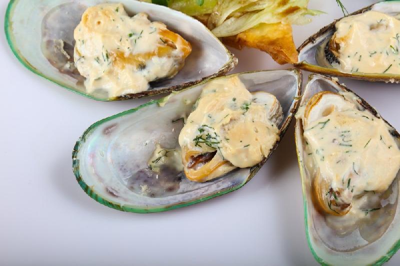 Mussels in creamy sauce