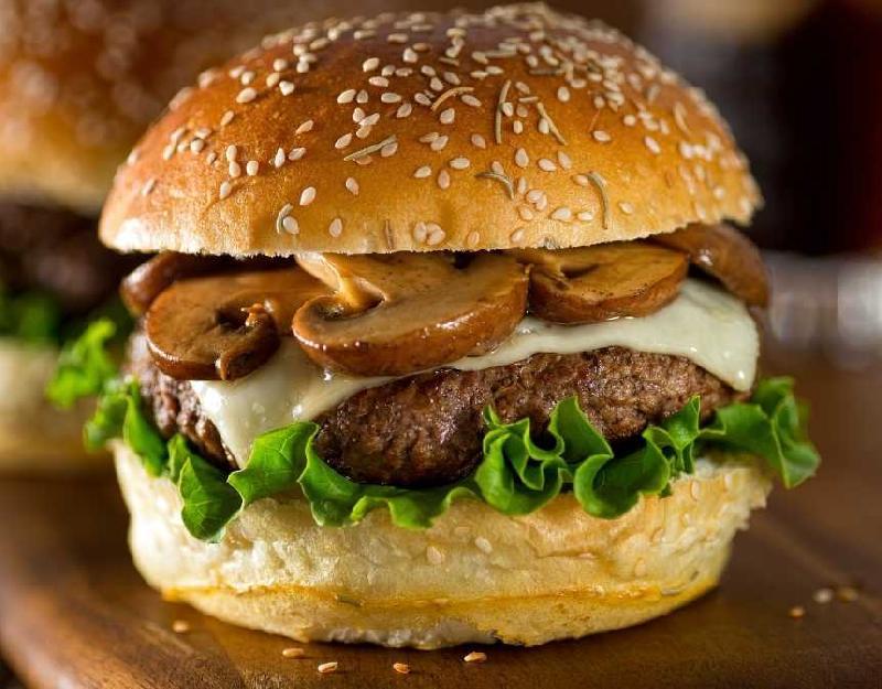 Göbələk burger