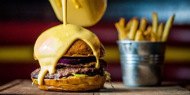 Cheddar Bomb Burger