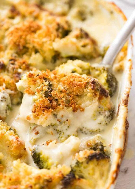 Creamy Broccoli Parmigiano 