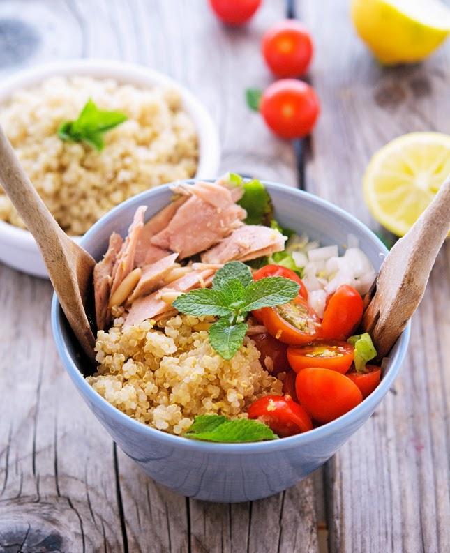 Tuna Quinoa Lemon Confit