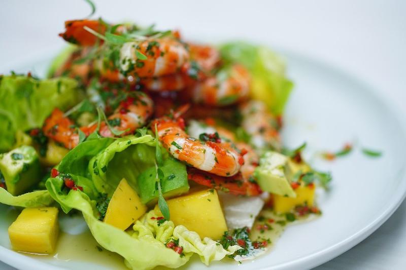 Prawns Avacado Mango