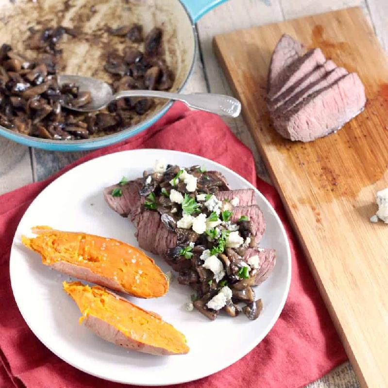 Mushrooms & Gorgonzola