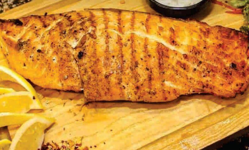 Baliq steyk 380 gr (mangal+qarnir)