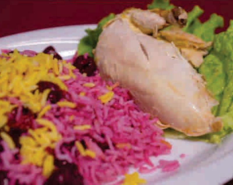 Albalı plov (toyuq)