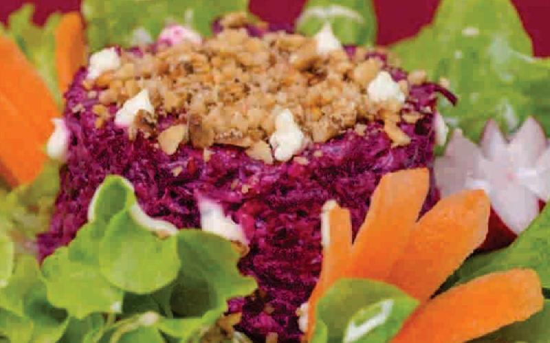 Çuğundur salatı