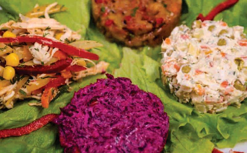 Zəfəran salatı